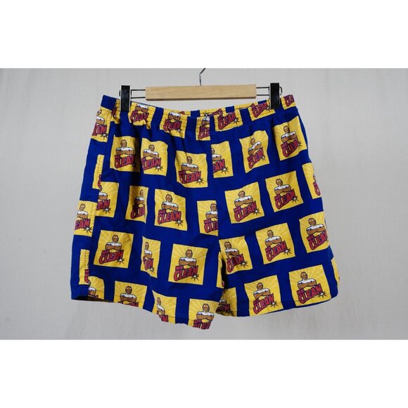 Mr. Clean Boxer Shorts Men's Large 100% Cotton Vintage Y2K 2001 RARE - Picture 2 of 3